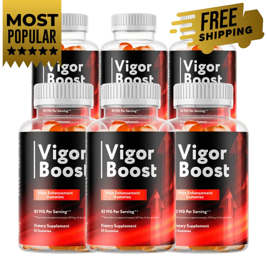 Vigor Boost six-bottle package